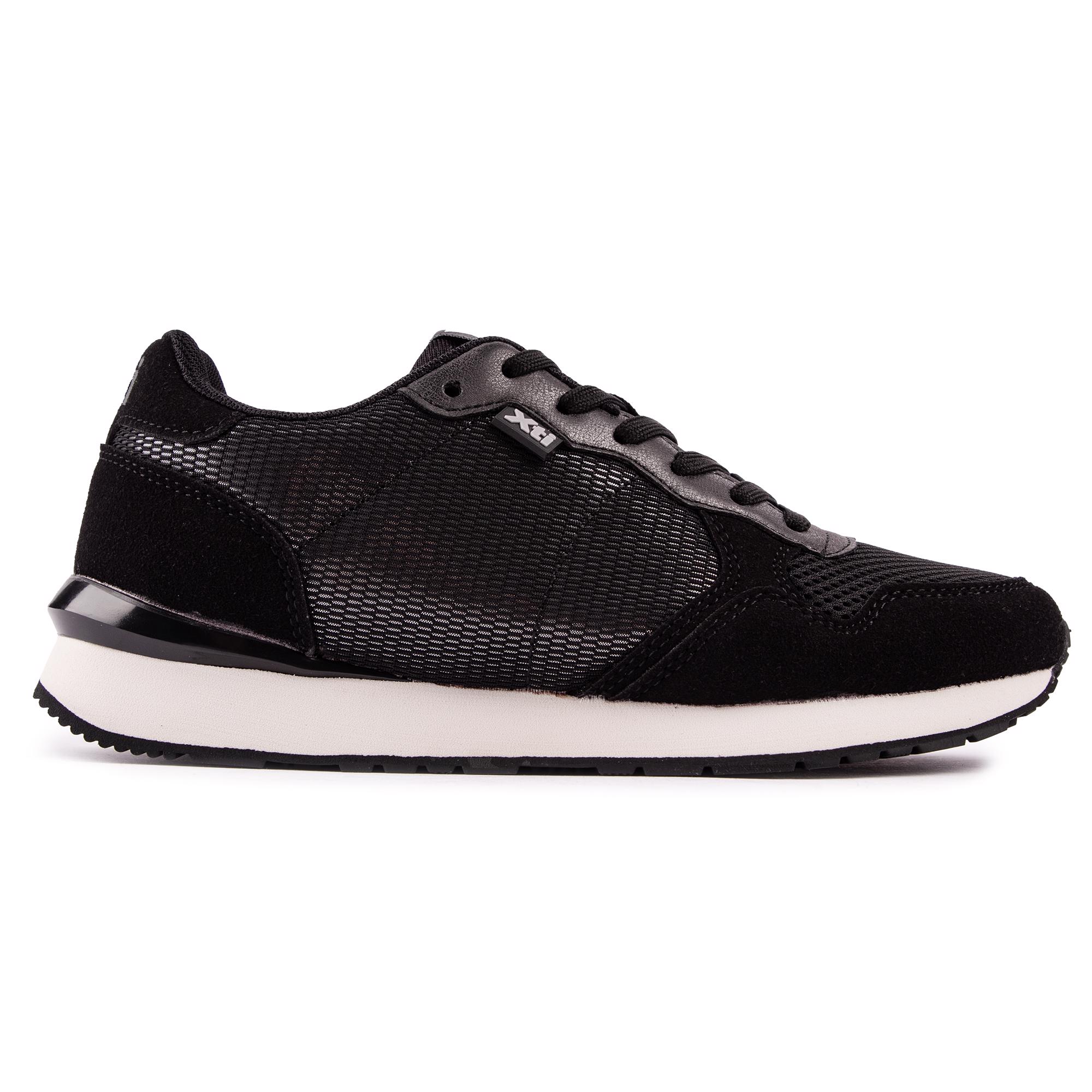 XTI Womens 40374 Running Style Trainers Black