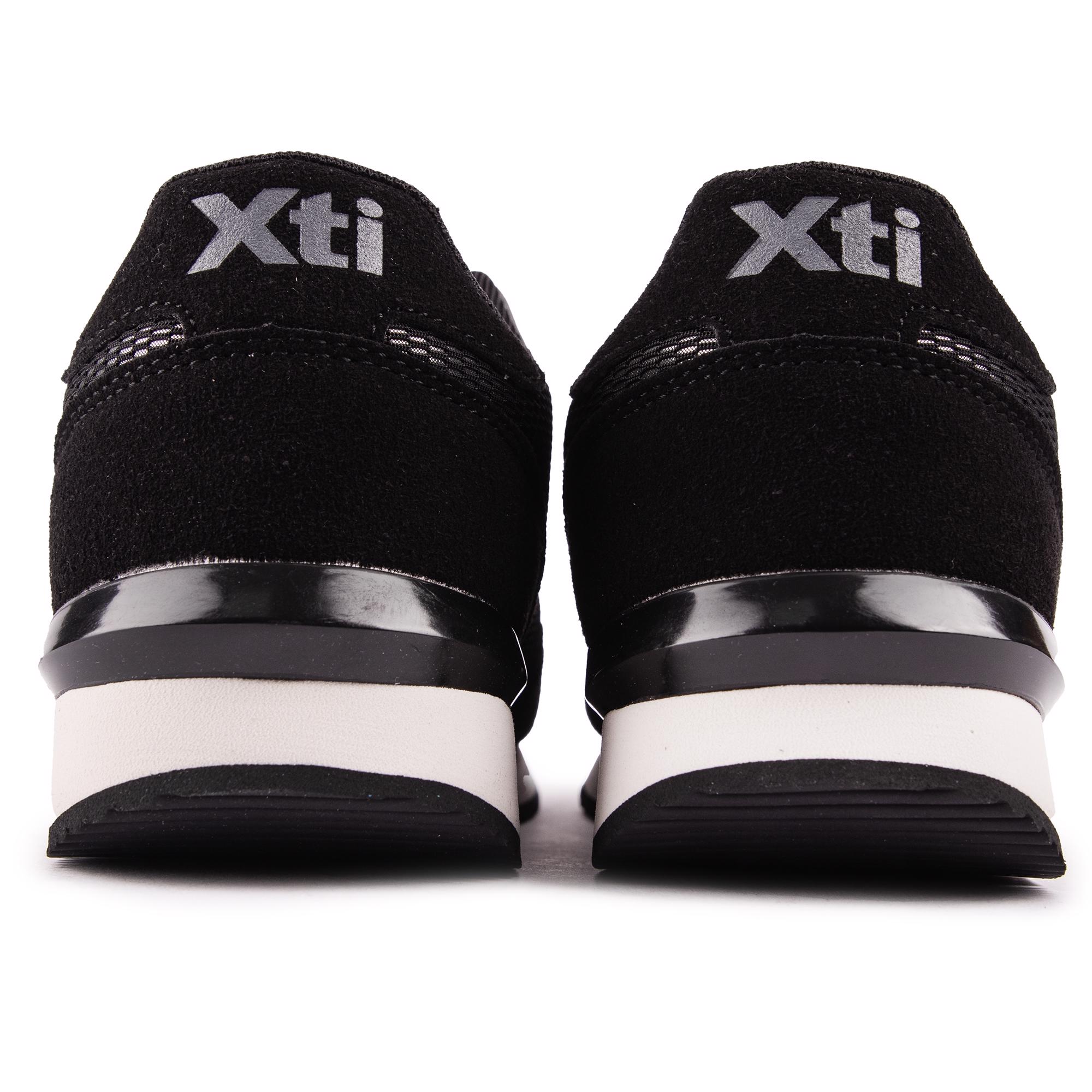 XTI Womens 40374 Running Style Trainers Black